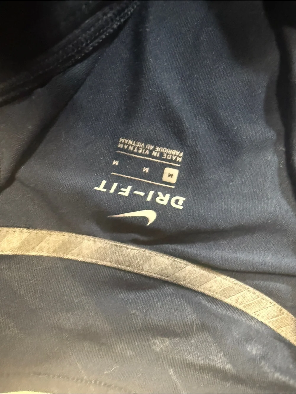 Nike Woman’s Navy Geometric Quarter-Zip‎ Pullover
